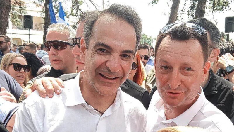 Με Ζαβέρκο ο Μητσοτάκης στο Ωραιόκαστρο (ΦΩΤΟΡΕΠΟΡΤΑΖ+ΒΙΝΤΕΟ)