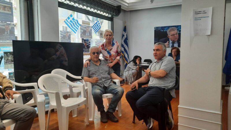 Σε εκλογική εγρήγορση τα στελέχη της Πατριωτικής Δύναμης στη Θεσσαλονίκη παρουσία Στάθη Βάκου