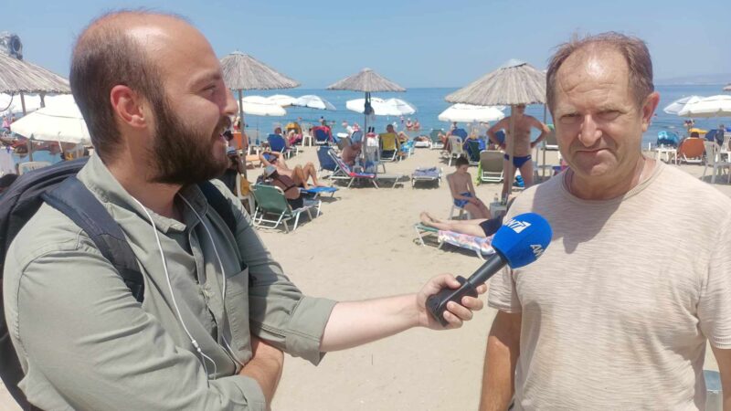 Χρυσάφης στον ΑΝΤ1: ” Ελάτε για μπάνιο στην Περαία-Εξελίσσεται ο Δήμος Θερμαϊκού!” (ΒΙΝΤΕΟ)