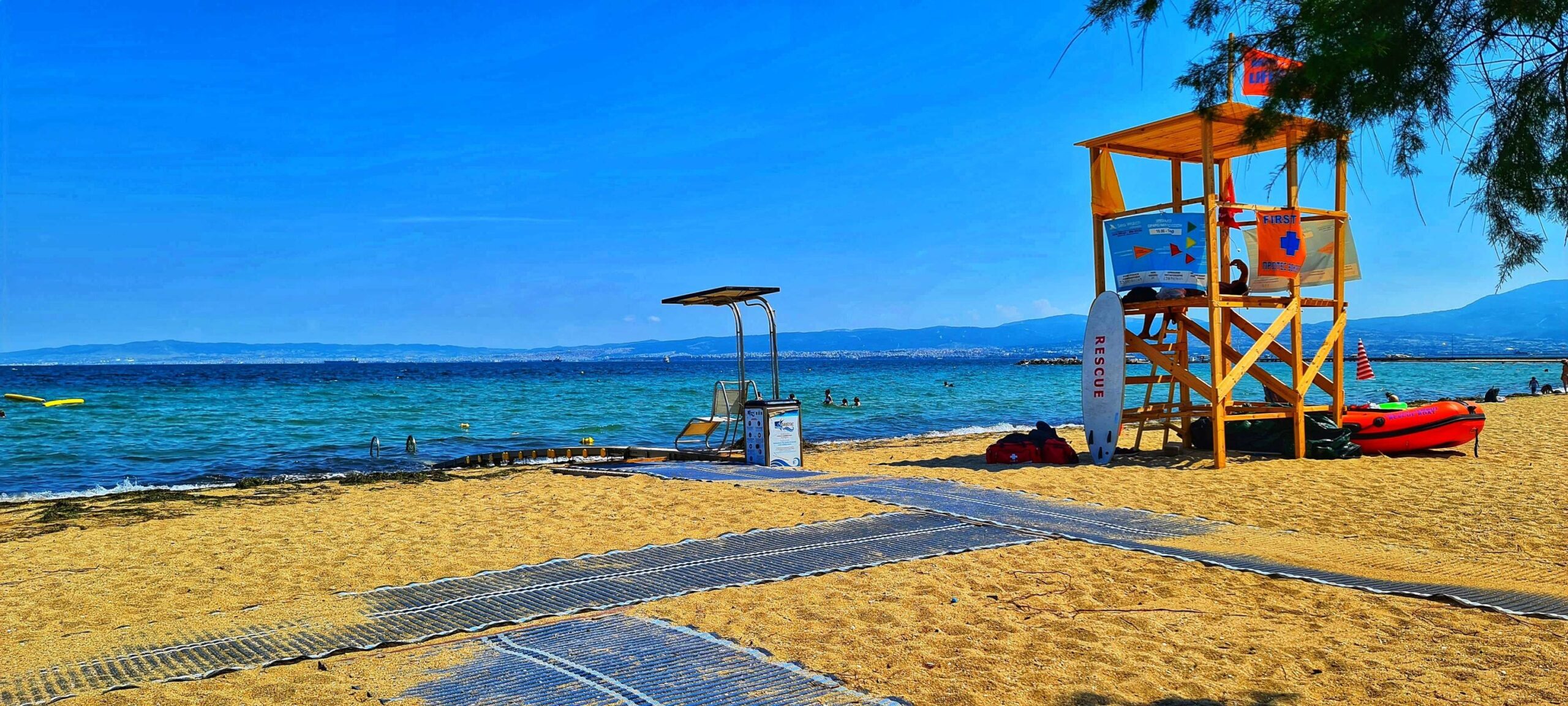 Προσβάσιμες όλες οι παραλίες του Δήμου μας για τους συνανθρώπους μας με κινητικές δυσκολίες