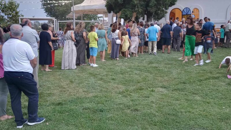 Παραλία Επανομής: Κατάνυξη στο εκκλησάκι της Μεταμόρφωσης του Σωτήρος (ΦΩΤΟΡΕΠΟΡΤΑΖ+ΒΙΝΤΕΟ)