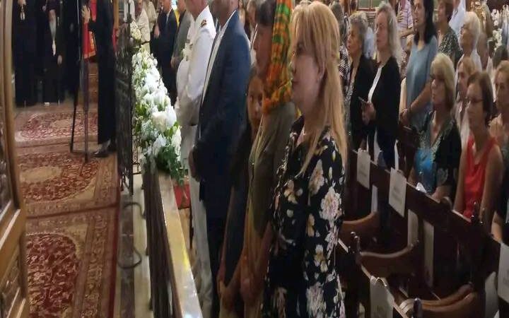 Η Δήμητρα Γερογιάννη στην Παναγιά τη Μηχανιώτισσα