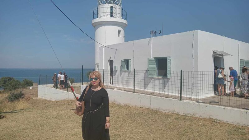 Παρούσα στον Φάρο η Δήμητρα Γερογιάννη