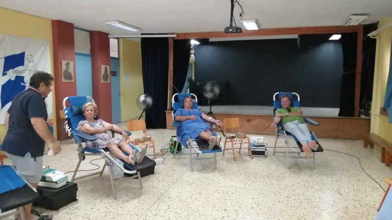 Μεγάλη η ανταπόκριση στην αιμοδοσία του ΠΟΣΠ