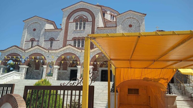Ετοιμάζεται η Μεγαλόχαρη της Μηχανιώνας (ΦΩΤΟΡΕΠΟΡΤΑΖ)