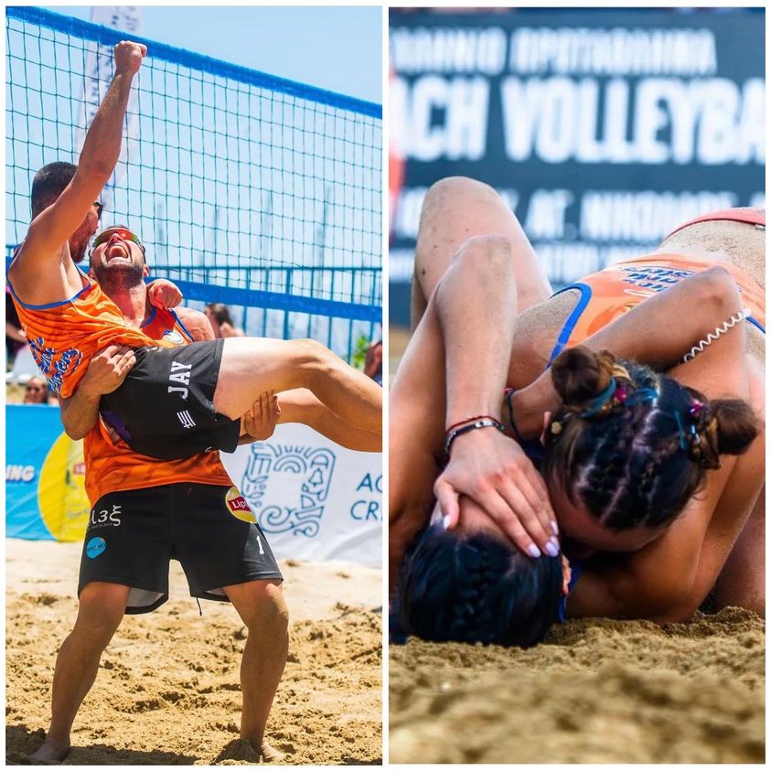 Διακρίσεις για τoυς αθλητές του Περσέα στο beach volley!