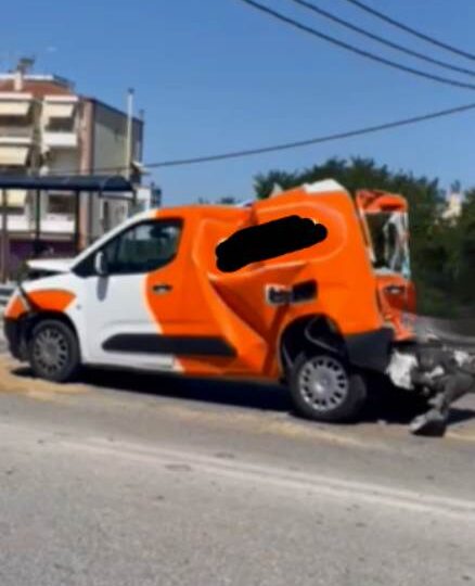 Τροχαίο στην Περαία με τραυματία έναν 43χρονο (ΑΠΟΚΛΕΙΣΤΙΚΟ ΒΙΝΤΕΟ)