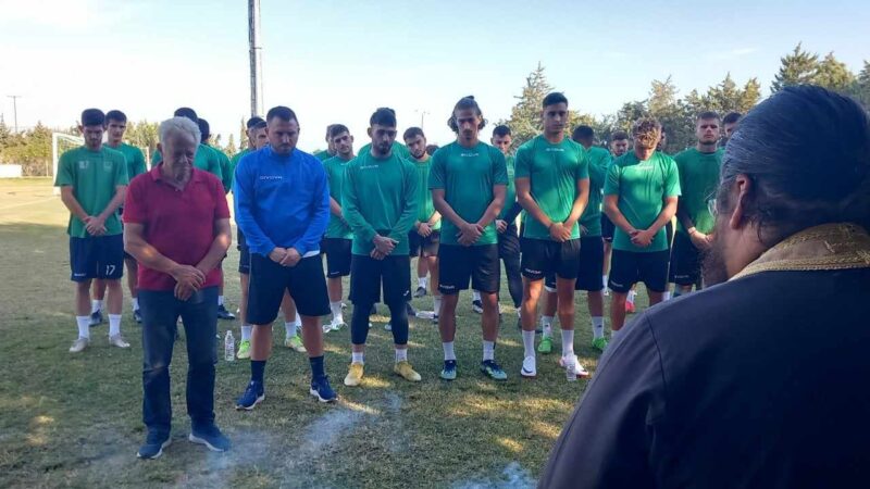 Ο αγιασμός της Αναγέννησης Επανομής (ΦΩΤΟΡΕΠΟΡΤΑΖ)