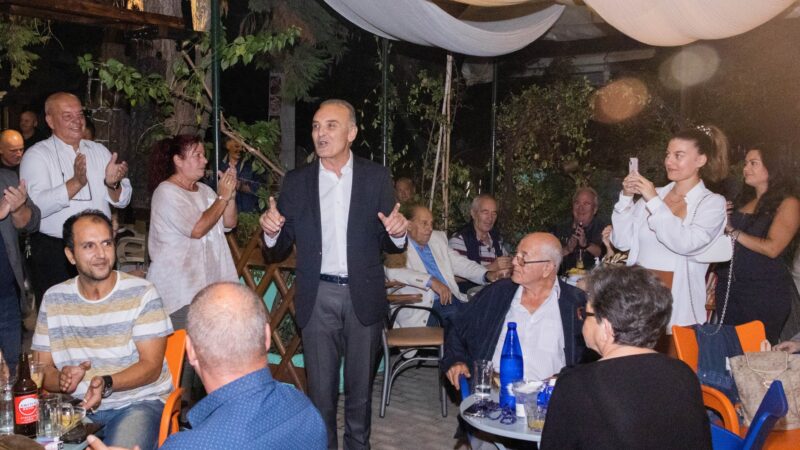 Ζεστή αγκαλιά το Αγγελοχώρι για τον Γιώργο Τσαμασλή (ΦΩΤΟΡΕΠΟΡΤΑΖ)