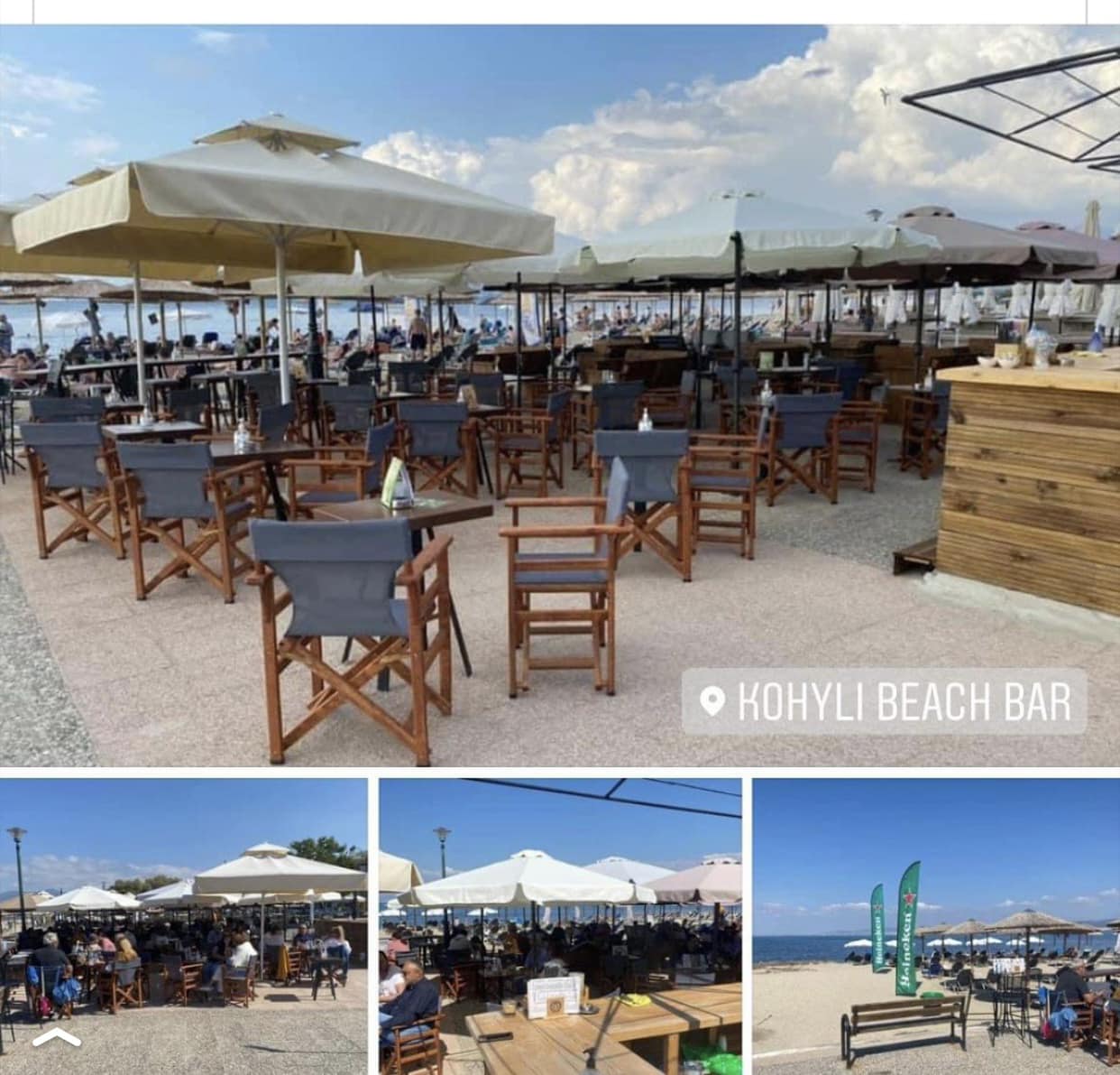 Kohyli BEACH BAR: Οι ημέρες λειτουργίας για τον μήνα Οκτώβριο