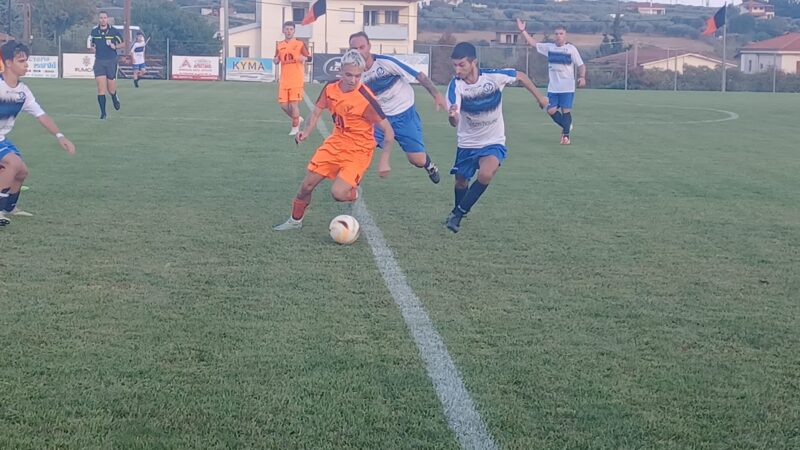Ατυχη η Νίκη Μεσημερίου, 1-1 με τον Εθνικό Πυλαίας-Φανταστική η Κ18 του Αριστοτέλη Επανομής στη ΧΑΝΘ