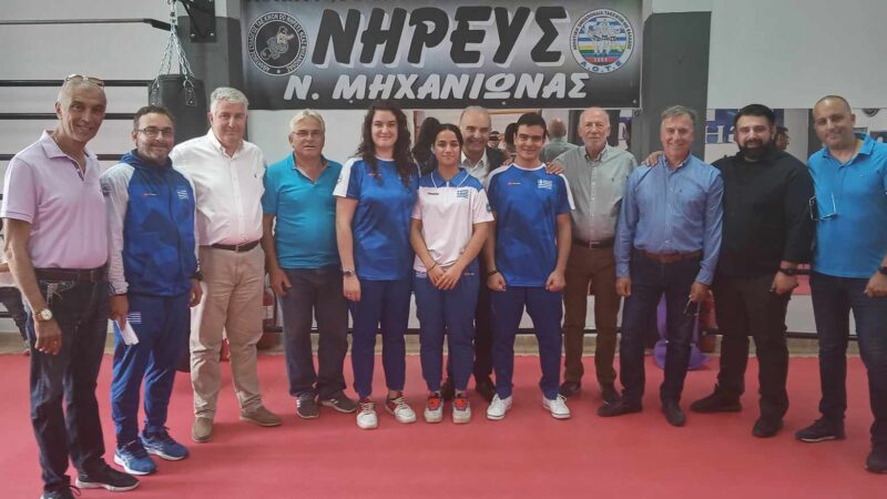 Παρουσία Τσαμασλή ο αγιασμός του Νηρέα Μηχανιώνας (ΦΩΤΟΡΕΠΟΡΤΑΖ+3 ΒΙΝΤΕΟ)