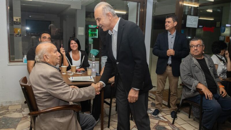 Στο Μεσημέρι θα ψηφίσει ο Γιώργος Τσαμασλής
