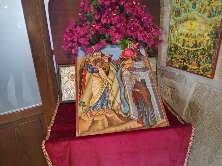 Εορταστικές εικόνες από τον Ιερό Ναό Παμμεγίστων Ταξιαρχών Κερασιάς