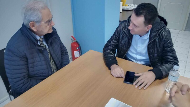 Πρωινή συνάντηση Ζαβέρκου-Ευθυμιάδη για τα αδέσποτα του Thess Intec