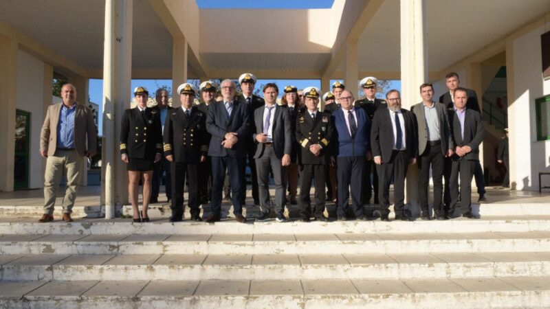 Ηρθε Μηχανιώνα ο Υπουργός Ναυτιλίας