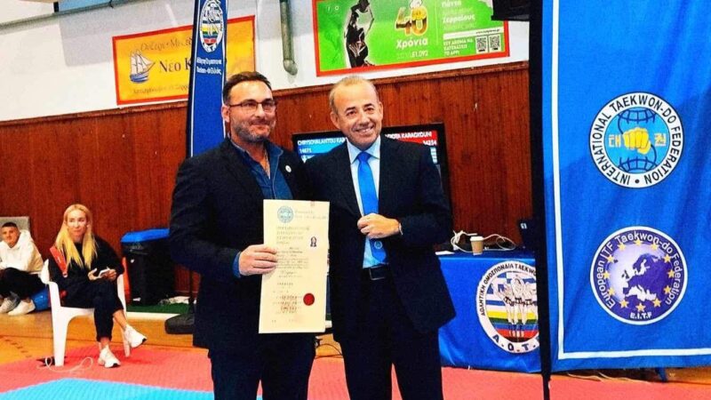 7ο νταν στον Αγγελο Ποτουρίδη: ” Θέλω να μοιραστώ μαζί σας τη χαρά μου”
