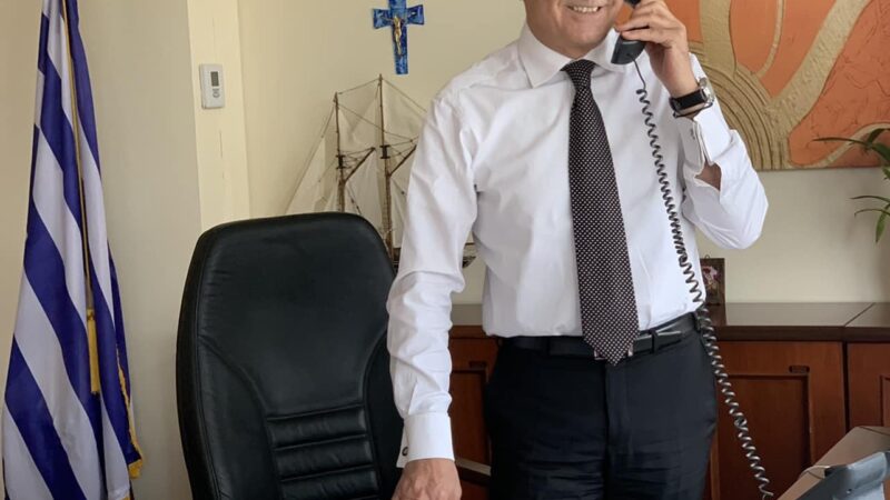Στο Μαξίμου ο Γιώργος Τσαμασλής