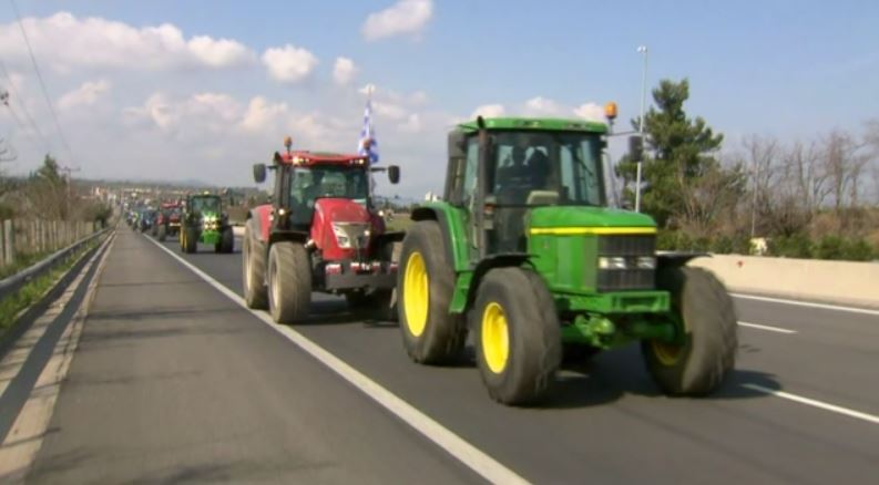 Φτάνουν στην Αθήνα οι αγρότες…(ΒΙΝΤΕΟ)