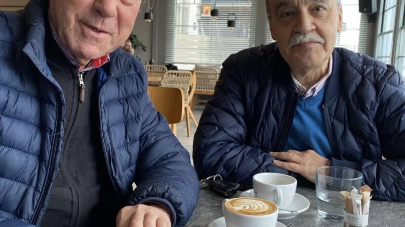 Καφεδάκι Χαρισούλη-Βαλαρούτσου στην Περαία!
