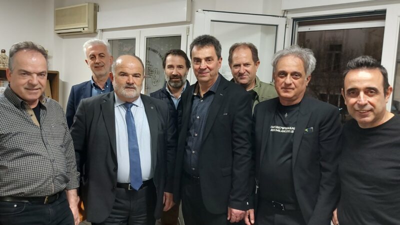 Η Ένωση Εστιατόρων Ψητοπωλών & Καφέ Μπαρ έκοψε πίτα-Παρών ο Χρυσάφης