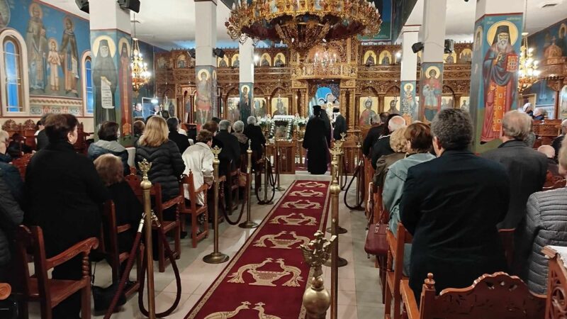 ΠΕΡΑΙΑ-ΤΩΡΑ: Β΄ Χαιρετισμοί στον Ιερό Ναό Μεταμόρφωσης του Σωτήρος (ΒΙΝΤΕΟ)
