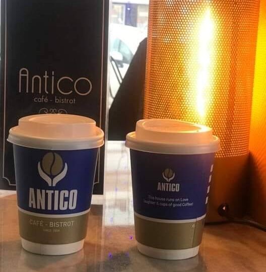 Ξεκινάμε τη μέρα μας με καφεδάκι στο Antico!