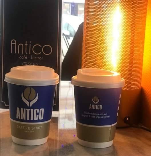 Ξεκινάμε τη μέρα μας με καφεδάκι στο Antico!