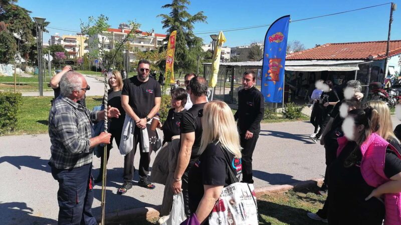 Μαθητική δενδροφύτευση στην Περαία