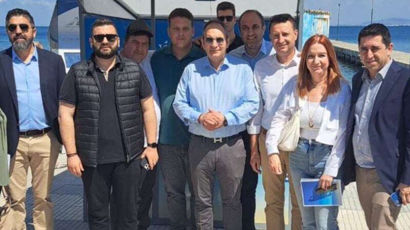 Περιόδευσε στον Θερμαϊκό ο Γιάννης Πλακιωτάκης (ΦΩΤΟΡΕΠΟΡΤΑΖ)