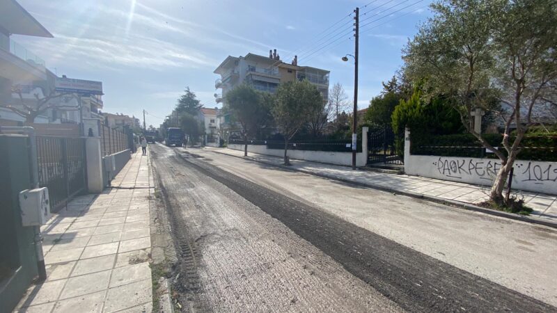 Παραδοχή διοίκησης Τζέκου: Οι ασφαλτοστρώσεις προχωρούν πολύ καλά