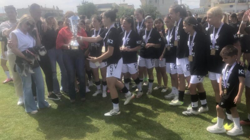 Τα κορίτσια του ΠΑΟΚ γιόρτασαν το ντάμπλ στους Ν. Επιβάτες (ΦΩΤΟΡΕΠΟΡΤΑΖ+ΒΙΝΤΕΟ)