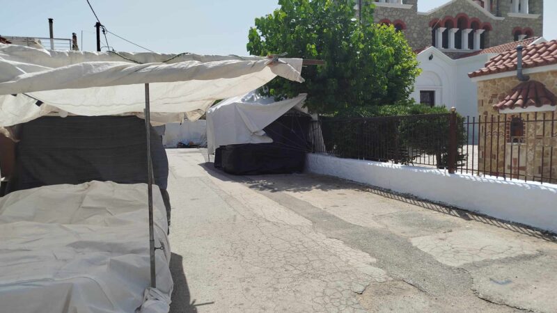 Αγία Τριάδα: Ολα έτοιμα για το πανηγύρι (ΦΩΤΟΡΕΠΟΡΤΑΖ)