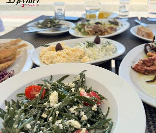Ποικιλία από εκλεκτά πιάτα στο “Σεργιάνι της Περαίας”