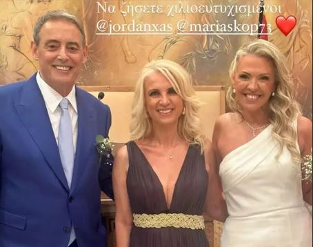 Ο «μυστικός γάμος» του Ιορδάνη Χασαπόπουλου – Παρούσες Παγώνη & Βούλγαρη (ΒΙΝΤΕΟ)