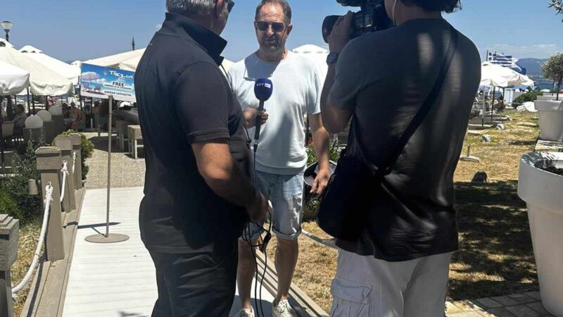 Η καλοκαιρινή κίνηση της Περαίας στην ΕΡΤ με τον Σάκη Χρυσάφη