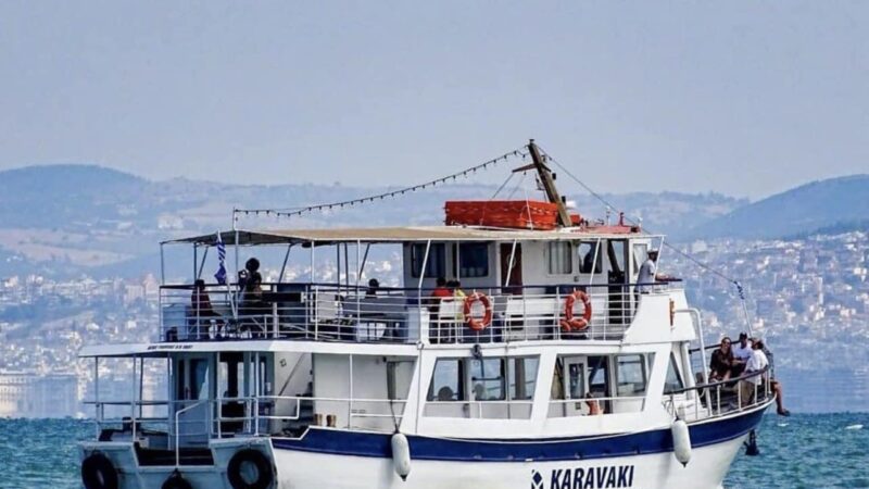 Τέλος ο “Αη Γιώργης” από τον Θερμαϊκό-Φεύγει για Κέρκυρα και Αγίους Σαράντα (ΒΙΝΤΕΟ)
