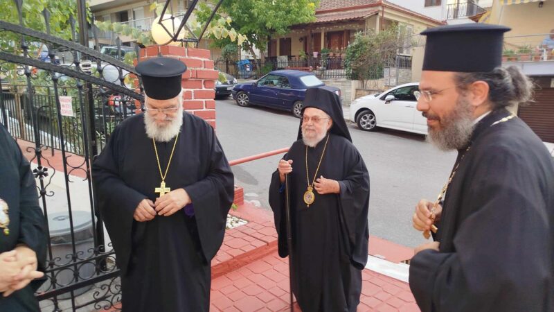 Ο Μητροπολίτης Βρυούλων στη Μεταμόρφωση του Σωτήρος (ΦΩΤΟΡΕΠΟΡΤΑΖ)