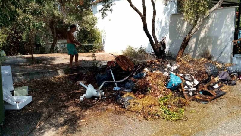 Μόνοι και αβοήθητοι οι κάτοικοι στη Δροσιά…(2 ΒΙΝΤΕΟ)