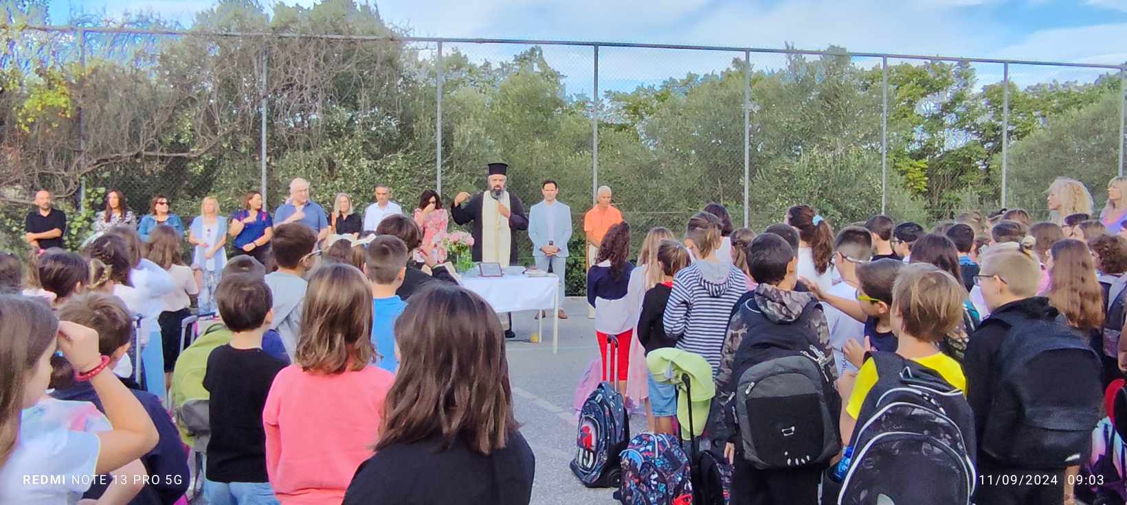 Οι Αγιασμοί στις σχολικές μονάδες του Δήμου μας (ΦΩΤΟΡΕΠΟΡΤΑΖ)