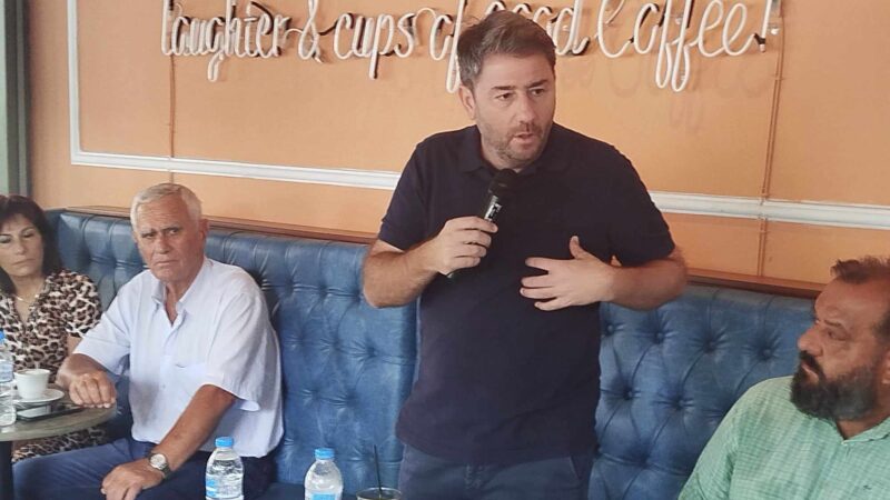 Ανδρουλάκης από την Περαία: “Εφεραν τον προβολέα της εσωστρέφειας μέσα στο ΠΑΣΟΚ” (ΦΩΤΟΡΕΠΟΡΤΑΖ+ 2 ΒΙΝΤΕΟ)