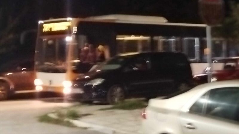 Φράκαρε από…τσίπουρο λεωφορείο στην Κερασιά!