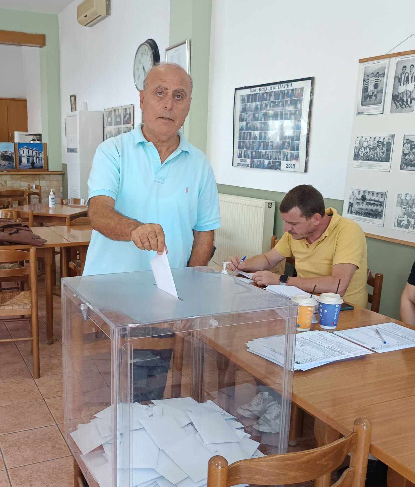 Η ψήφος του Γιώργου Φεστερίδη