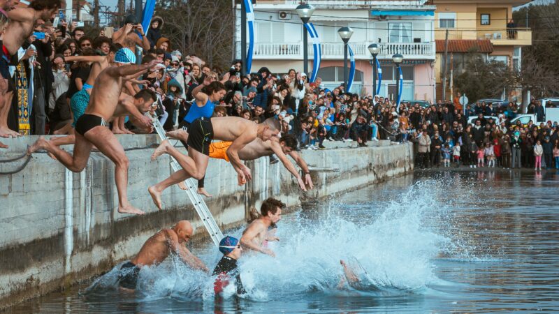 Super πλάνα: Θεοφάνεια στην Επανομή (ΒΙΝΤΕΟ)
