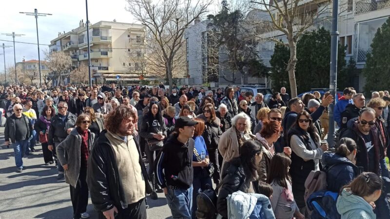 Το “ευχαριστώ” του Παναγιώτη Μαλέ για τη συμμετοχή του κόσμου στη σημερινή σιωπηρή διαμαρτυρία της Περαίας