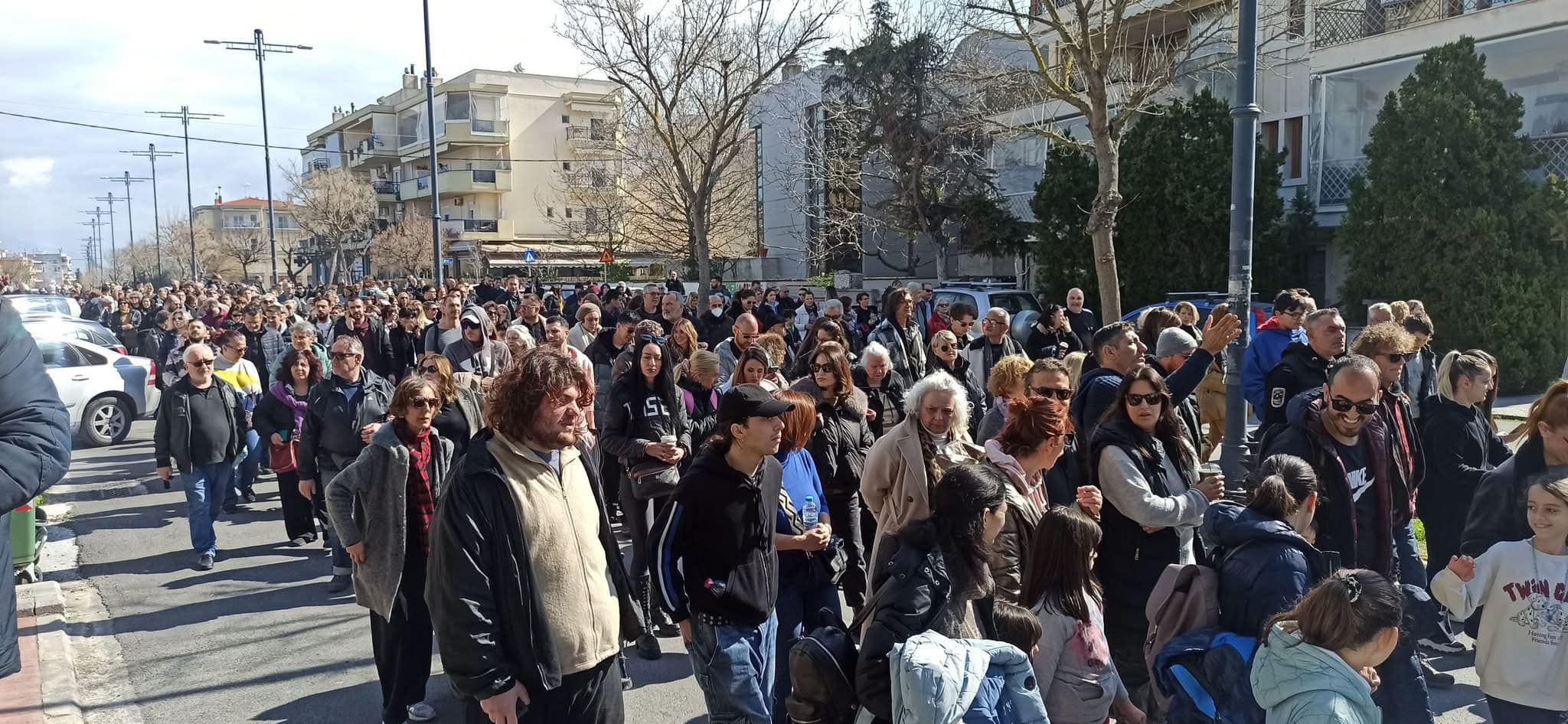 Το “ευχαριστώ” του Παναγιώτη Μαλέ για τη συμμετοχή του κόσμου στη σημερινή σιωπηρή διαμαρτυρία της Περαίας