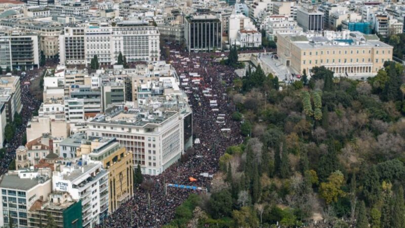 Ομολογία Μπαλάσκα: “Παταγώδης αποτυχία τα μέτρα της ΕΛ.ΑΣ. στα συλλαλητήρια για τα Τέμπη” (ΒΙΝΤΕΟ)