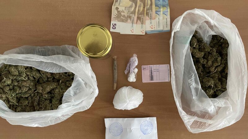 Κοκαϊνη και χασίς στη Περαία: Συνελήφθησαν δύο άντρες και μία γυναίκα