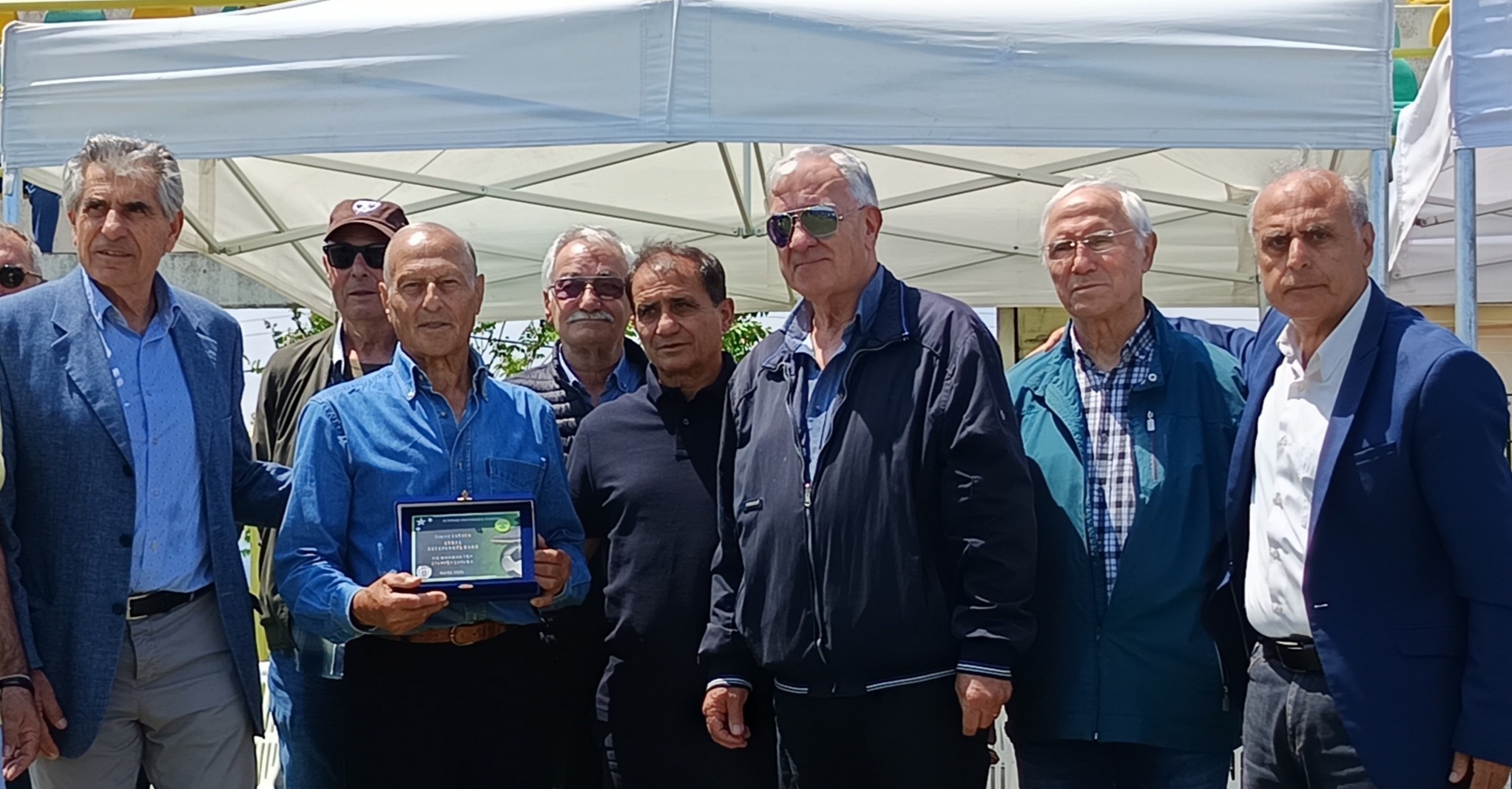 Οι βετεράνοι του ΠΑΟΚ έπαιξαν για τον Σαράφη στην Επανομή (ΦΩΤΟΡΕΠΟΡΤΑΖ)