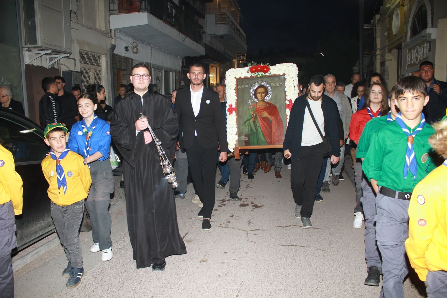 Ο Αγιος Αργύριος ευλόγησε την Επανομή (ΦΩΤΟΡΕΠΟΡΤΑΖ)